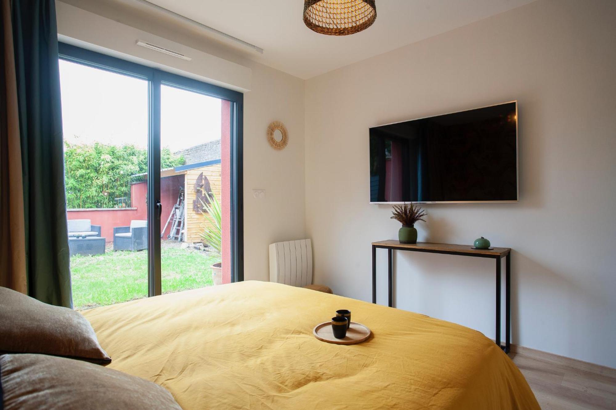 Appartement Les Jardins De Jules Verne - Cote Jardin Амиен Екстериор снимка